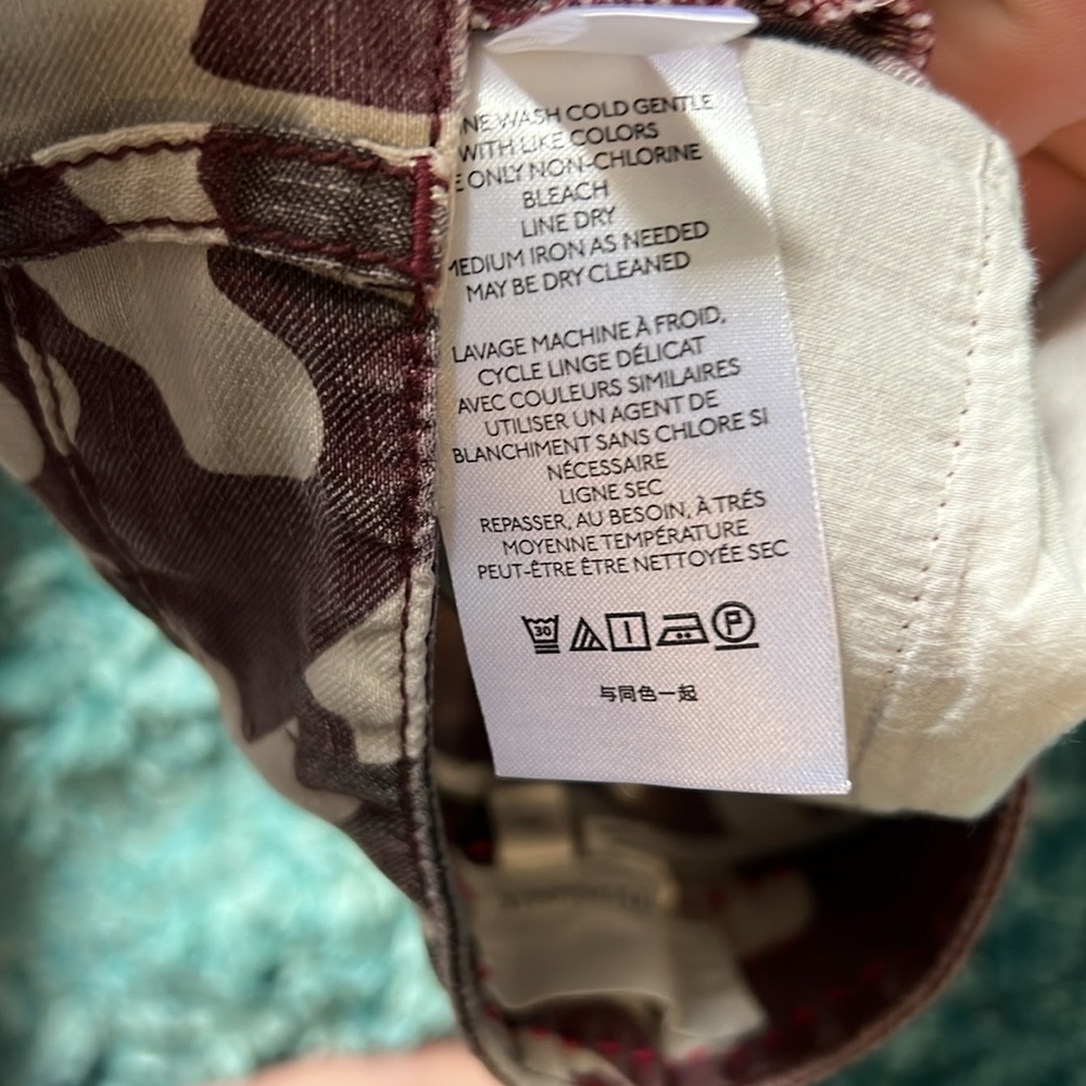 Anthropologie Frani Tapered High Wasted Pants 27T - Picture 6 of 6